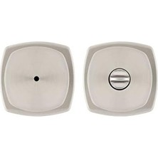 Çelik Ticaret Arroyo Gizlilik Yatağı/banyo Tokmağı Yumuşak Modern Gül Nikel 97300-964