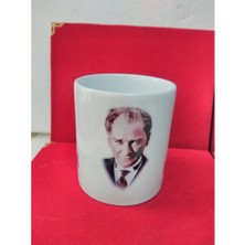 Ata Atatürk Baskılı Kupa Bardak