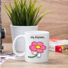 Özür Dilerim Baskılı Kupa Bardak