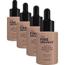 Çelik Ticaret Centella Asiatica Hyaluronic Acid Serum Onarıcı Yatıştırıcı ve Nemlendirici Jak Meyvesi Özlü 30 ml (4 Paketi)