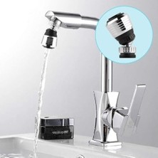 Çelik Ticaret Prime Döner Musluk Havalandırıcı, 360 Derece Döner Musluk Havalandırıcı, Deluxe Mutfak Bataryası Püskürtücü, Su Tasarruflu Bubbler Basınçlı Musluk Fil