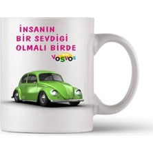 Nostaljik Vosvos Tasarım Kupa Bardak