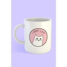 Printhome Kedi I Don't Care Detaylı Kupa KP20150166