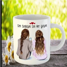 Dost Sırdaş Arkadaş Kanka Kupa Bardak