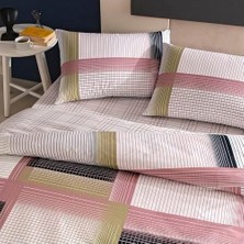 Çelik Ticaret Taç Zyra Tek Kişilik Nevresim Takımı Pembe