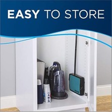 Çelik Ticaret Easy Sweep Kompakt Halı ve Zemin Süpürgesi, 2484A, Camgöbeği