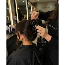 Çelik Ticaret Büyük Boy Saç Mandalı, Güçlü Tutuşlu Büyük Toka, Kalın ve Ince Saçlar Için Dayanıklı ve Şık Saç Klipsi, Günlük Kullanım ve Topuz Yapımı Için Ideal