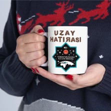 Uzay Hatırası Insanlı Ilk Uzay Misyonu Kupa Bardak Alper Gezeravcı Kupa Bardak Reis Kupa Bardak
