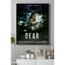 Çelik Ticaret (PSTER15190) Ayı Hayvan Kanvas Tablo 40 x 60