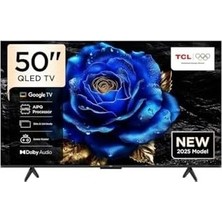 Çelik Ticaret Prime Tcl 50T6C, 50 Inç 127 Ekran, 4K Ultra Hd, QLED Tv, Tv, 2025 Model