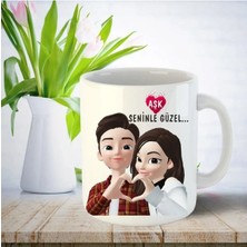 Başıma Gelen En Tatlı Şeysin Kupa Bardak