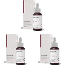 Çelik Ticaret Life Aha Bha Serum Canlandırıcı Cilt Tonu Eşitleyici Kırmızı Peeling Cilt Serumu (3 Paketi)