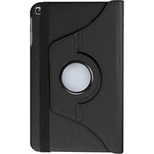 Çelik Ticaret Galaxy Tab A 10.1 T510 T515 T517 ile Uyumlu Kılıf 360 Dönebilen Standlı Siyah