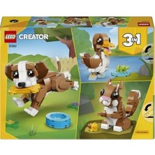 Çelik Ticaret Creator 3’ü 1 Arada Sevimli Hayvanlar: Oyunbaz Yavru Köpek 31382 – 8 Yaş ve Üzeri Çocuklar Için Sincap Veya Ördeğe Dönüşebilen Yaratıcı Oyuncak Yapım