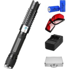 Str Store Uzun Mesafeli 450NM Yakıcı Şarjlı Mavi Lazer Pointer