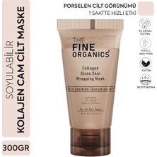 Çelik Ticaret Soyulabilir Kolajen Cam Cilt Maskesi, 1 Saat Içerisinde Etkili Niacinamide&ceramide Np Kolajen Maske (3 Paketi)