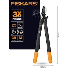 Çelik Ticaret Yeşil Odun Için Baypas Bıçaklı Sırık, Powergear Raf Sistemi, Yapışmaz Kaplama, Kesme Çapı: 3,8 Cm, Sertleştirilmiş Çelik, Uzunluk: 55 Cm, Siyah/turunc