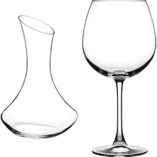 Çelik Ticaret Privada Celebration Karaf 1700 cc + Enoteca Şarap Kadehi, 2'li"