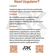 Çelik Ticaret Ark Egea Sedan 2021 Sonrası Panjur Set Stıcker Krom Şablonlu