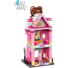 Çelik Ticaret Keeppley City Corner/şehir Köşesi Serisi Ayı Temalı Mağaza (281 Parça) Oyuncak Yapım Seti FFK-0109