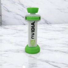 Çelik Ticaret Nvidia Logolu Ayarlanabilir Ekran Kartı Tutucu - Gpu Sarkma Önleyici Destek Aparatı (75MM - 115MM)