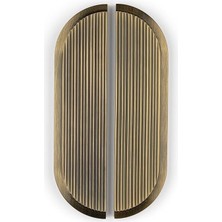 Çelik Ticaret 512 mm Antik Rengi /çizgili Kulp Tek Adet Yarım