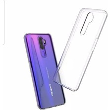 Çelik Ticaret ile Uyumlu Şeffaf Clear Silikon Yüksek Kalite Darbeye Dayanıklı Şık Telefon Kılıfı (Oppo A5 2020/A9 2020)