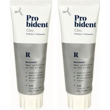 Çelik Ticaret Probident Clinic Doğal Yoğun Bakım Resveratrol Içeren Florürsüz Diş Macunu Anında Beyazlatıcı Etki (2 Paketi)