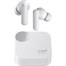 Çelik Ticaret Cmf Tomurcukları 2A Kablosuz Kulakiçi 2025 Yeni Aktif Gürültü Önleyici 42DB Hibrid Bluetooth Kulaklıklar Açık Gri