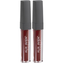 Çelik Ticaret Uzun Süre Kalıcı Yapışkan His Bırakmayan Nemlendirici Dudak Parlatıcısı - Lipgloss 06 Cherry (2 Paketi)