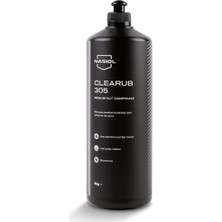 Çelik Ticaret Clearub 305 Araç Orta Çizik Giderici Pasta Cila-1 Kg-Boya Koruma Parlatma Wax, Detailing, Güçlü Çizik Alıcı Araç Pasta Cila, Boya Koruyucu ve Parlatıc