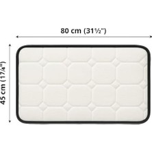 Çelik Ticaret 80X45 cm Ortopedik Kedi Yatağı | Yumuşak ve Destekleyici Yatak, Kaymaz Tabanlı, Yıkanabilir Kedi Yatağı, Uzun Ömürlü Peluş Minder, Evcil Hayvan Konfor