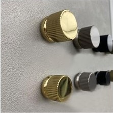 Çelik Ticaret Tek Delikli Kulp Füme Renk 34 mm Füme Tek Ebat SSY1478 0032 Bbn
