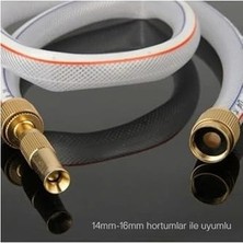 Çelik Ticaret Usin Basınçlı- Şemsiye Modlu Bahçe Sulama Oto Yıkama Tazyikli Su Püskürtme Yüksek Basınçlı Hortum Aparatı