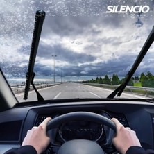 Çelik Ticaret Valeo Silencio Flat Blade Set Silecek Seti Bmw X3 F25 (2014-2017), X4 (2014-2018), S40 Iı (2004-2010) (650+500 Mm) 574687