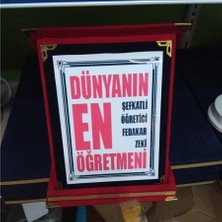 Canım Öğretmenim Plaket