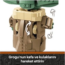 Çelik Ticaret : The Mandalorian Uçan Bebek Arabalı 75403-10 Yaş ve Üzeri Kız ve Erkek Çocuklar Için Yaratıcı Oyuncak Yapım Seti, Doğum Günü Hediyesi (1048 Parça)