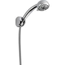 Çelik Ticaret Delta Faucet 55436-PK Premium 5 Ayar Sabit Duvara Monte El Duşu, Krom