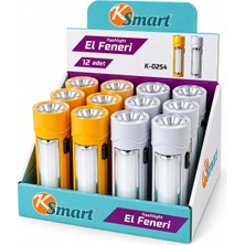 sbodurhome 12 Adet 2in1 Pilli El Feneri Renkli Plastik K-0254 BX40