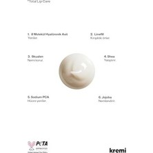 Çelik Ticaret Kremi Total Lıp Care 8 ml · Onarıcı, Peeling Etkili · 8d Hyaluronik Asit, Niasinamid, Skualen