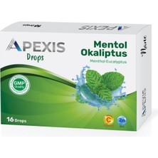 Çelik Ticaret Apexis Drops Mentol Okaliptus Aromalı Pastil 16'lı