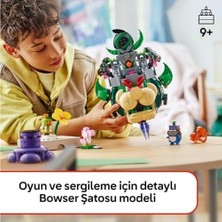 Çelik Ticaret Super Mario Prince Florian ve Bowser 72042 – 9 Yaş ve Üzeri Çocuklar Için Yaratıcı Yapım Seti, Eğlenceli Rol Oyun Deneyimi, Büyük Modeli Hediye Fikri