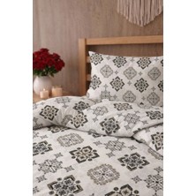 Med Homepamuklu Fermuarlı Nevresim Seti – 160X220 cm (Tek Kişilik) |nevresim ve Yastık Kılıfı | Çarşafsız