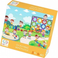 Belirtilmemiş Oyun Parkı Mini Puzzle 40 Parça 3-7 Yaş Çocuk Puzzle Yapboz