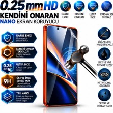 Honor Play 70 Plus Uyumlu 0.25MM Şeffaf Hd Kendini Onaran Nano Kırılmaz Ekran Koruyucu Darbe Emici Ultra Plus