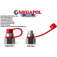 Megapol Yangın Megapol Mutfak Davlumbaz Söndürme Nozulu. Otomatik Davlumbaz Söndürme Nozulu. Yangın Söndürme Nozulu
