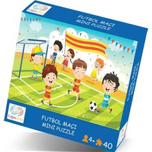 Belirtilmemiş Futbol Maçı Mini Puzzle 40 Parça 3 4 Yaş Çocuk Puzzle ve Yapboz 5 - 6 Yaş Çocuk Puzzle ve Yapboz