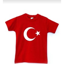 Berilela Butik Kız Çocuk Ayyıldız Tişört