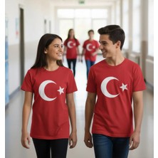 Beberium Kids Tanem Bebe Kız Çocuk Çocuk Bayraklı Tişört 23 Nisan 19 Mayıs 30 Ağustos Gösteri Tshirt