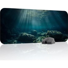 Sualtı Gaming Mouse Pad Kauçuk Kaymaz Taban Mousepad (V1, 70X30 Xl)